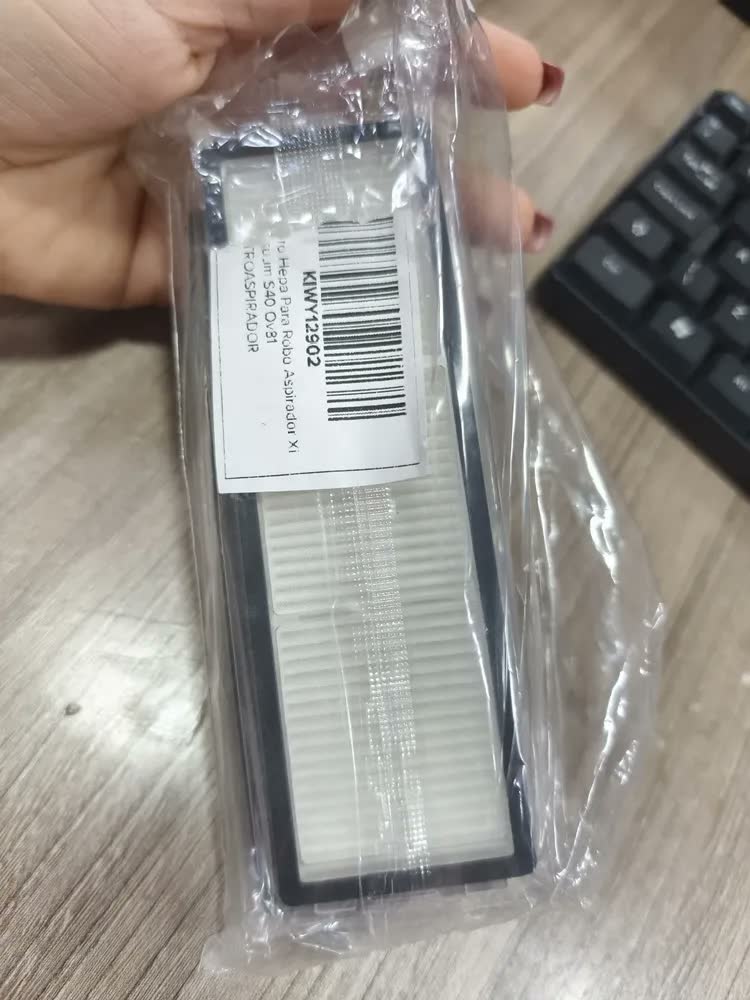 foto de Kit 2 Filtro Hepa Para Robo Aspirador Xiaomi Vacuum S40 Ov81 15cm
