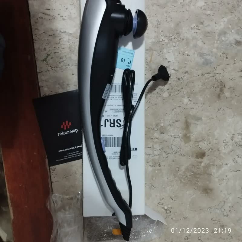foto de Massageador Elétrico Profissional Terapia Elite Pro Cor Cinza