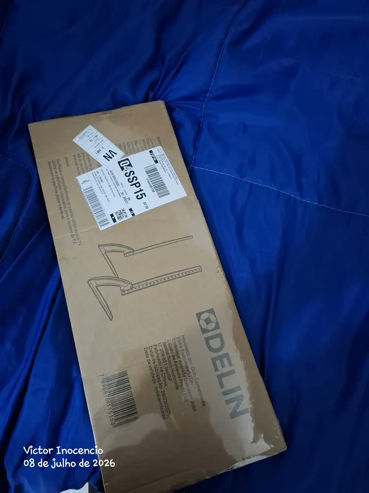 foto de Suporte Universal Tv Monitor Mesa Base Pé Delin 36 A 75 Polegadas Até 50kg Base Firme