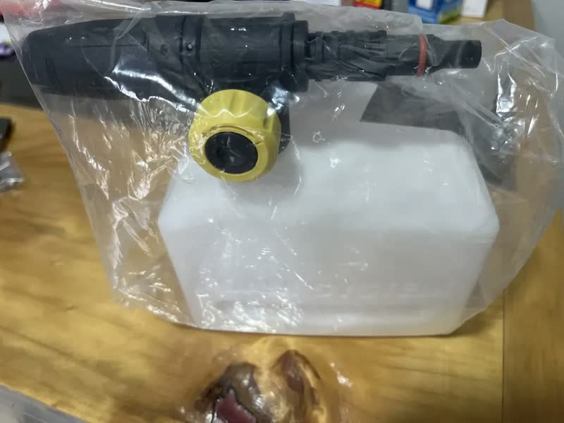 foto de Aplicador Snow Foam Canhão De Espuma Dobb Fs 800ml Para Lavadora Wap Agil Lider Premier Electrolux Ews10 Ews30 Ews31 Uws31 Ews50 Schulz Hidro Lav Lavor Magnum Jaguar Power One Fast Extra Smart