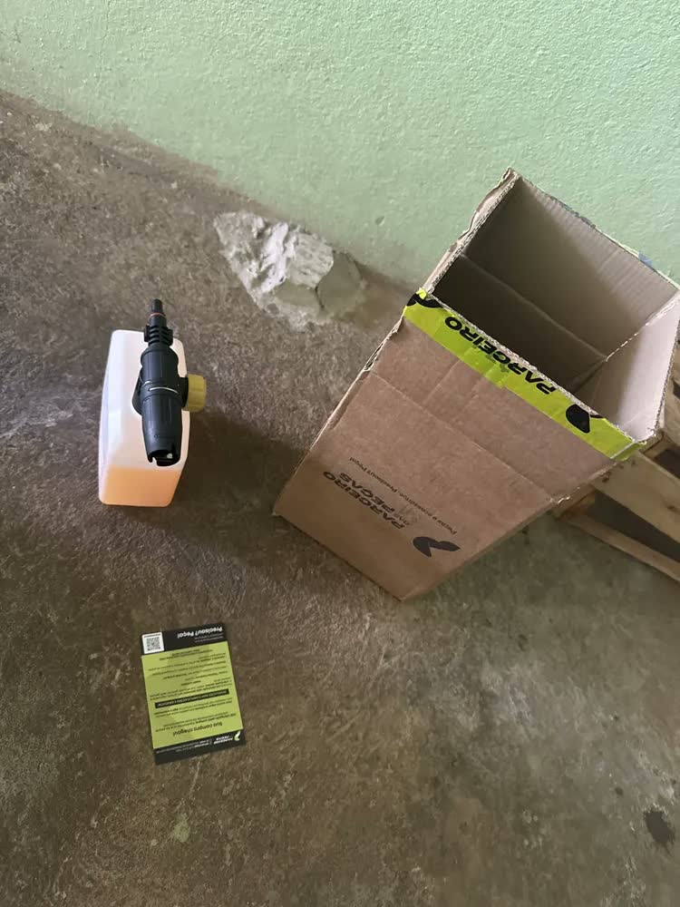 foto de Aplicador Snow Foam Canhão De Espuma Dobb Fs 800ml Para Lavadora Wap Agil Lider Premier Electrolux Ews10 Ews30 Ews31 Uws31 Ews50 Schulz Hidro Lav Lavor Magnum Jaguar Power One Fast Extra Smart