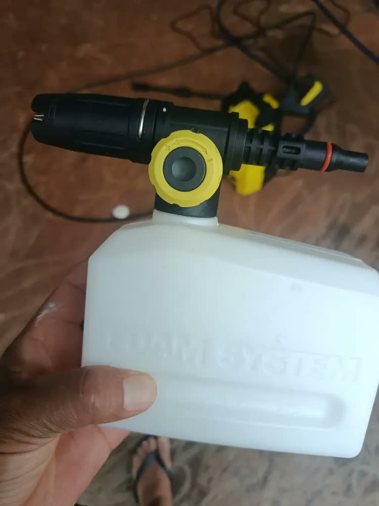foto de Aplicador Snow Foam Canhão De Espuma Dobb Fs 800ml Para Lavadora Wap Agil Lider Premier Electrolux Ews10 Ews30 Ews31 Uws31 Ews50 Schulz Hidro Lav Lavor Magnum Jaguar Power One Fast Extra Smart