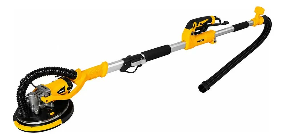 Lixadeira Parede Profissional 800w Lpv 800 Vonder Drywall 220v Amarelo 50 Hz / 60 Hz