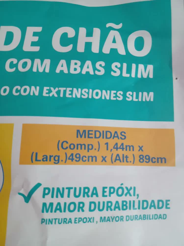 foto de Varal Roupas De Chão Com Abas Portátil 20kg Branco