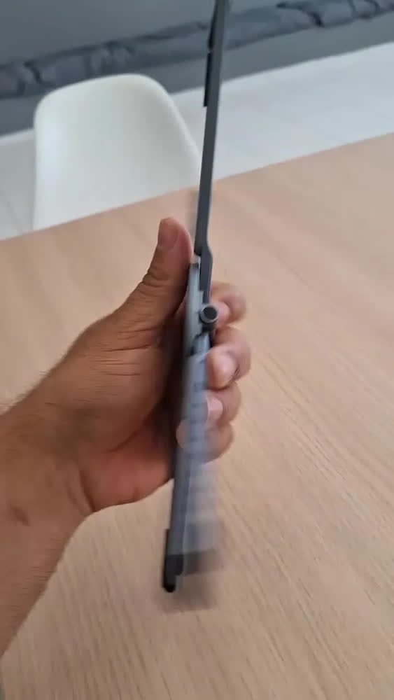 foto de Suporte Magnético De Mesa Portáti Para Notebook E Celular Preto