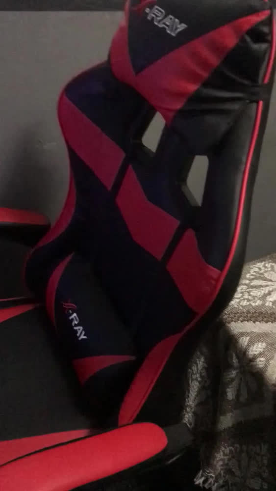 foto de Cadeira Gamer X-ray Para Jogos/escritório Confortável Cor Vermelho
