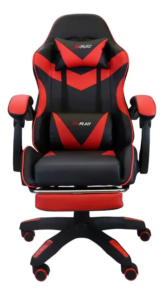 Cadeira Gamer X-ray Para Jogos/escritório Confortável Cor Vermelho