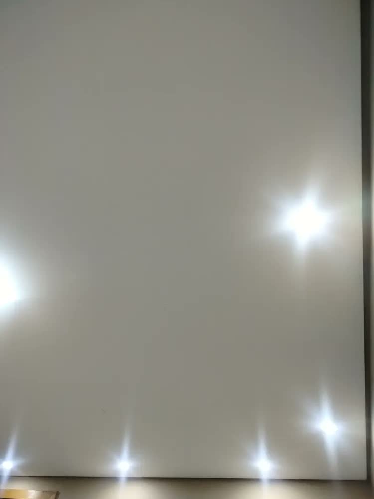 foto de Kit 10 Spot Led Embutir 7w 6500k Branco Frio 110v/220v Bivolt Quadrado Branco Cod: Alut000602 Alut