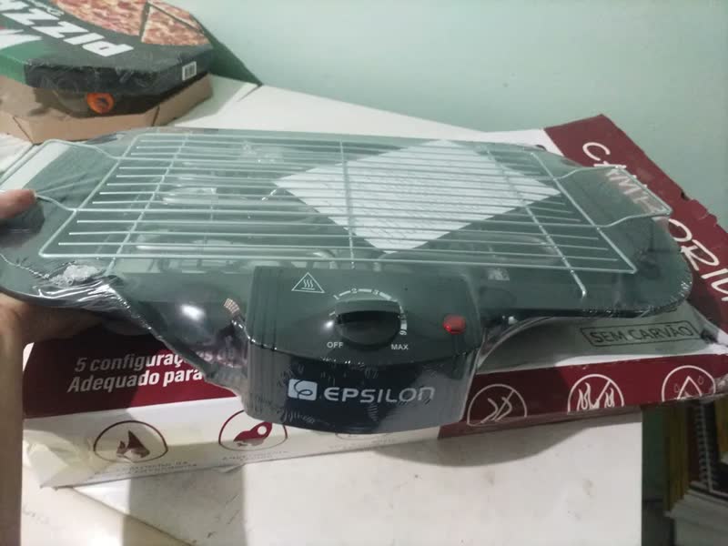 foto de Eps-3091 Churrasqueira Elétrica Sem Fumaça Grill Ajuste de temperatura Epsilon