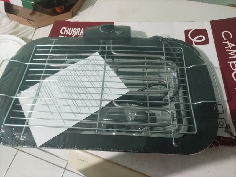 foto de Eps-3091 Churrasqueira Elétrica Sem Fumaça Grill Ajuste de temperatura Epsilon