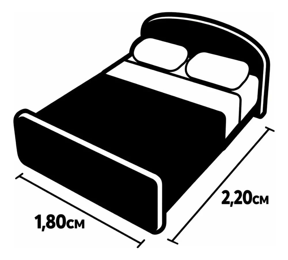 Cobertor Coberta Jolitex Ternille Kyor Casal Plus 2,20x1,80m Cor Ancona Desenho Do Tecido Ancona Peso 2 Kg