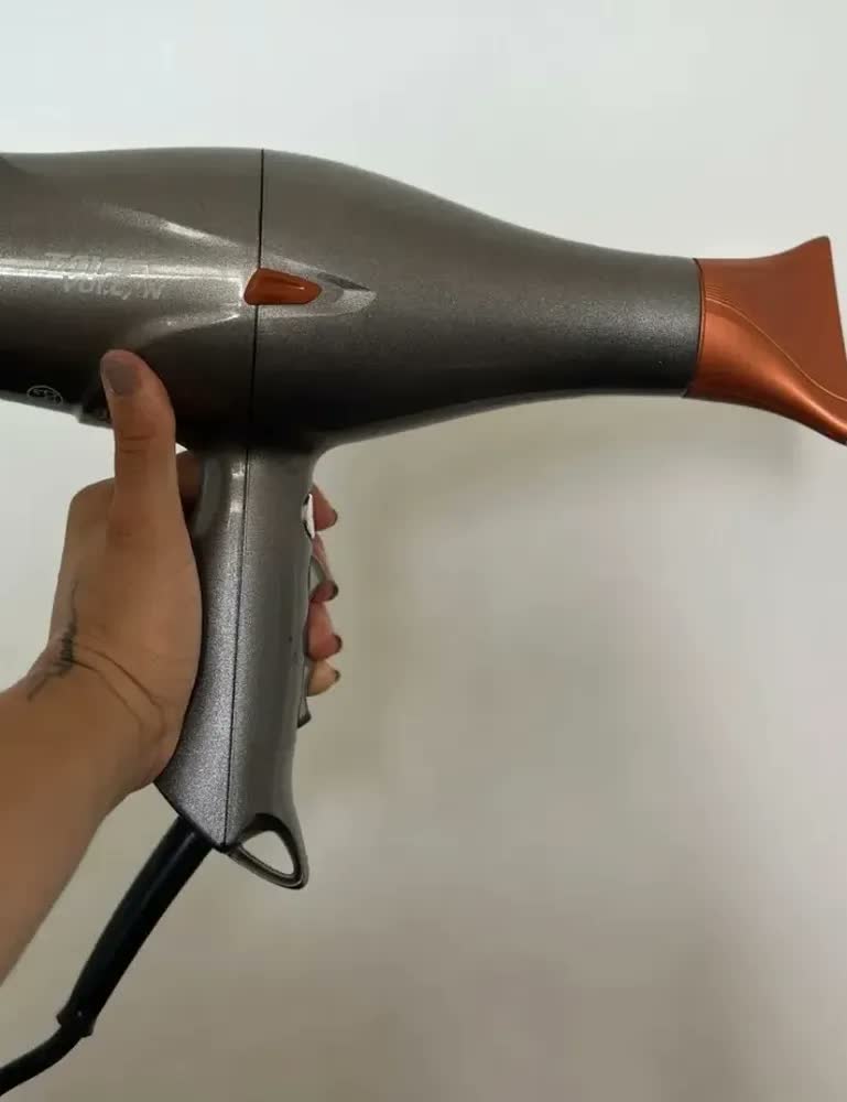 foto de Secador De Cabelo Taiff Vulcan Profissional 2500 W Cinza