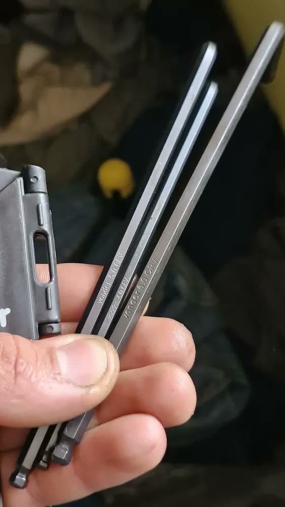 foto de Jogo Chave Allen Longa Abaulada 1,5 A 10mm 10 Peças Vonder