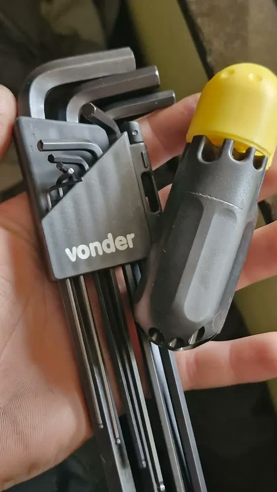 foto de Jogo Chave Allen Longa Abaulada 1,5 A 10mm 10 Peças Vonder