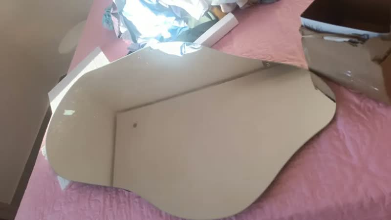 foto de Espelho Orgânico Luz Led Quente A90xl50 De Parede Premium