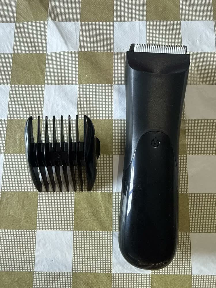 foto de FALLOVE Aparador De Pelos Masculino Eletrico Para Virilha E Corpo Com Luz Led Usb Com Lamina Reserva