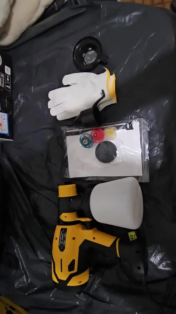 foto de Pistola De Pintura Hvlp Portátil 550w 800ml Pulverizador