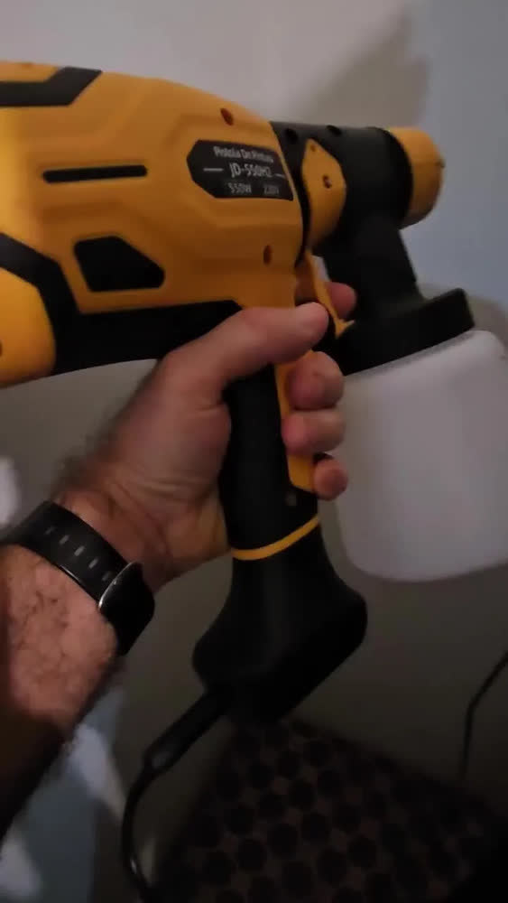 foto de Pistola De Pintura Hvlp Portátil 550w 800ml Pulverizador