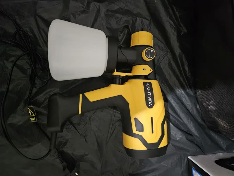 foto de Pistola De Pintura Hvlp Portátil 550w 800ml Pulverizador