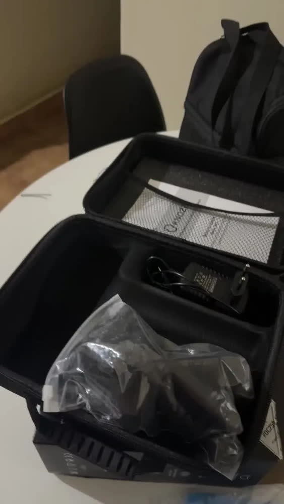 foto de Pistola Massageadora Profissional EASEZEN com 12 Cabeças para Recuperação Muscular