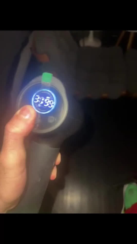foto de Pistola Massageadora Profissional EASEZEN com 12 Cabeças para Recuperação Muscular