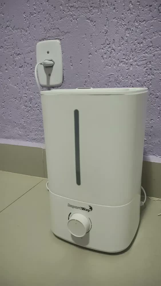 foto de Umidificador De Ar Ambiente 5l Elétrico 127/220v Com Névoa