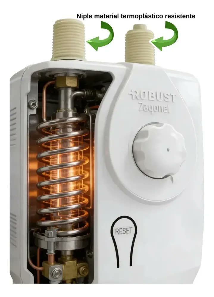 Aquecedor Elétrico Zagonel Robust 5500w 220v Tipo Versátil