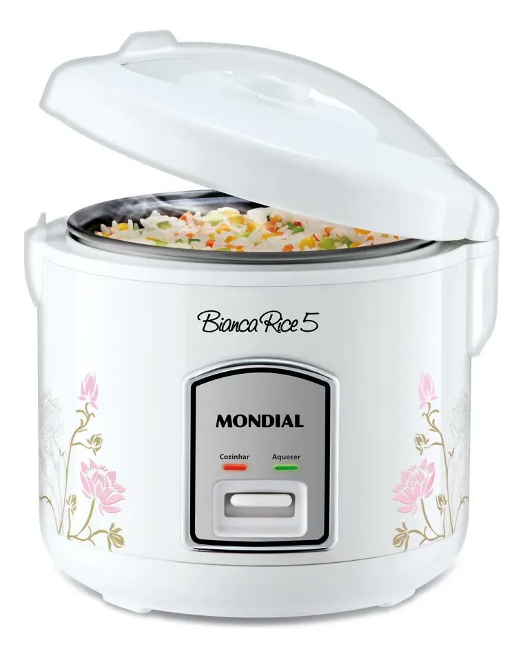 foto de Panela D Arroz Bianca Rice 5 Mondial 400w Npe-05-5x Eletrica