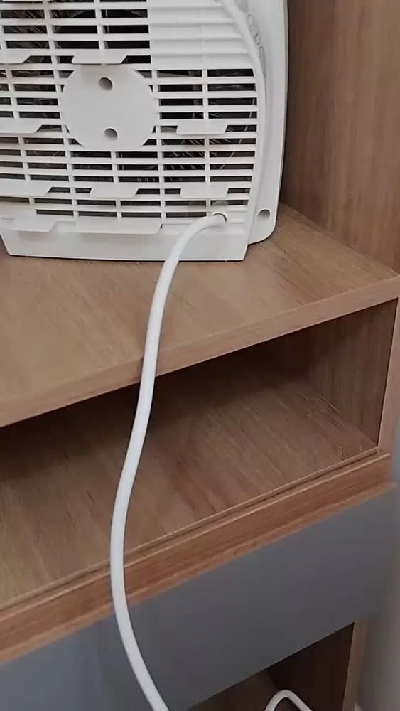 foto de Aquecedor Elétrico 2 Em 1 Kian Preto 1500w Aq100 2 Níveis De Aquecimento + Ventilação