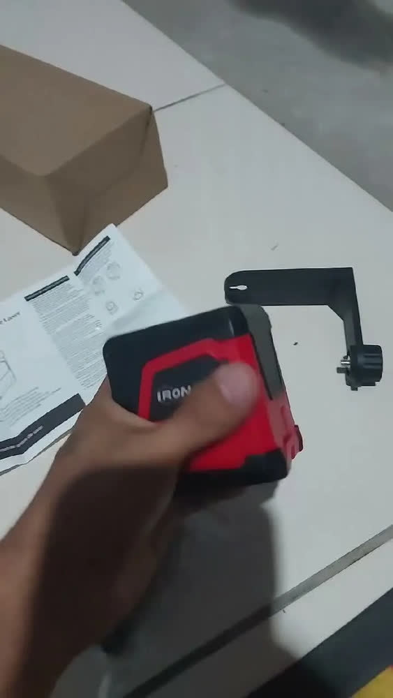 foto de Nivel Laser Verde 2 Linhas Autonivelante Profissional 360 Graus + Tripé