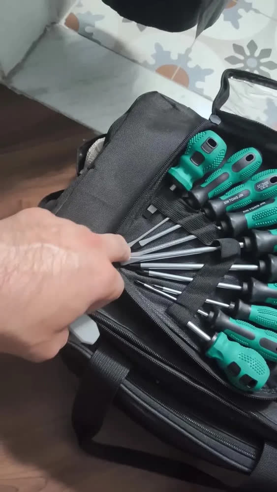 foto de Jogo Chave Fenda Profissional Isolada Philips Imantada 10pcs