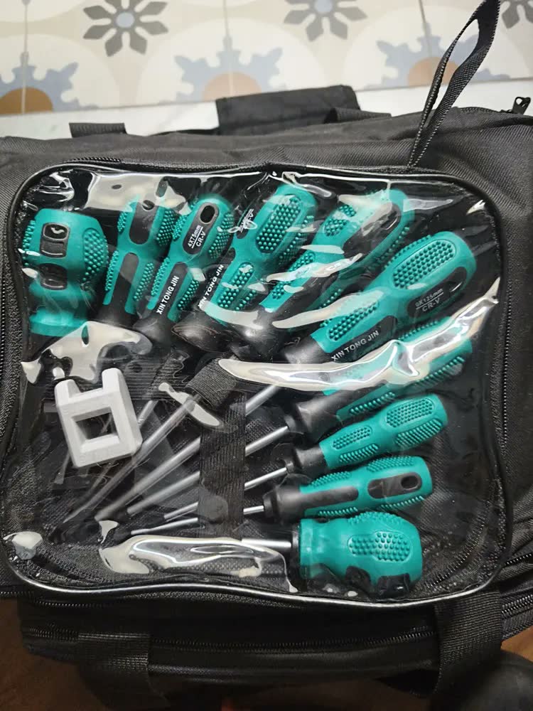 foto de Jogo Chave Fenda Profissional Isolada Philips Imantada 10pcs