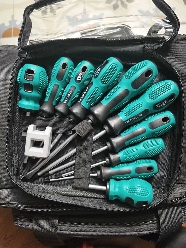 foto de Jogo Chave Fenda Profissional Isolada Philips Imantada 10pcs