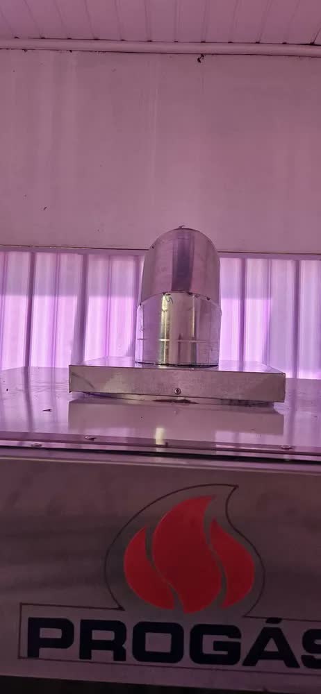 foto de Kit Churrasqueira Pré Moldada 30x30/150mm Galvanizado