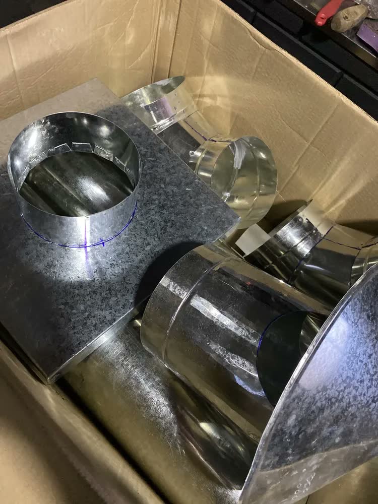 foto de Kit Churrasqueira Pré Moldada 30x30/150mm Galvanizado