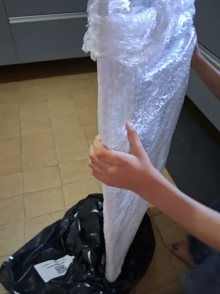 foto de Varal Roupa Chão Com Abas Grande 20kg Retrátil Dobrável Cor Branco