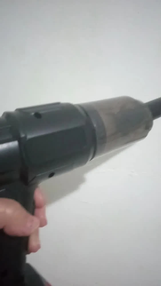 foto de Aspirador De Pó Sem Fio Mulifuncional Aparelho Portátil Recarregável Usb Para Casa Automóveis Com Bateria De Lition 48v Preto - Multicontrol