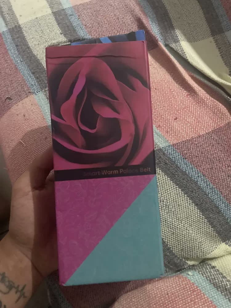 foto de Massageador Elétrico Para Cólica Menstrual Aquecimento Vibração Recarregável Usb Alívio Tpm Dor Abdominal Lombar Relaxamento Feminino Portátil Sem Fio Ajustável Rosa Presente Dia Dos Namorados Mulhere