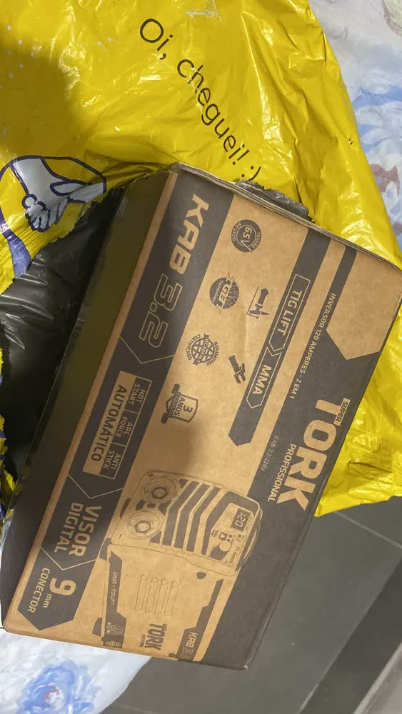 foto de Maquina De Solda Inversora Tork Kab 3.2 Mma Eletrodo