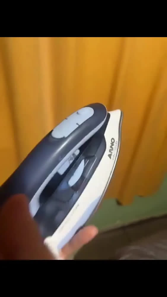 foto de Ferro A Vapor De Viagem Arno Travelgliss Bivolt Fvtb Azul