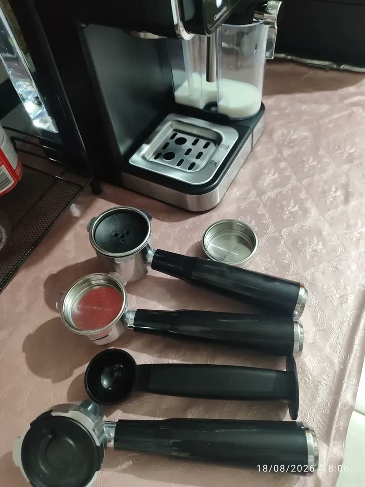 foto de Cafeteira Nappo Expresso Nec-282 9 Em 1 Multicápsulas 1350w - Inox