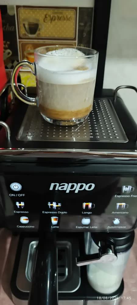 foto de Cafeteira Nappo Expresso Nec-282 9 Em 1 Multicápsulas 1350w - Inox