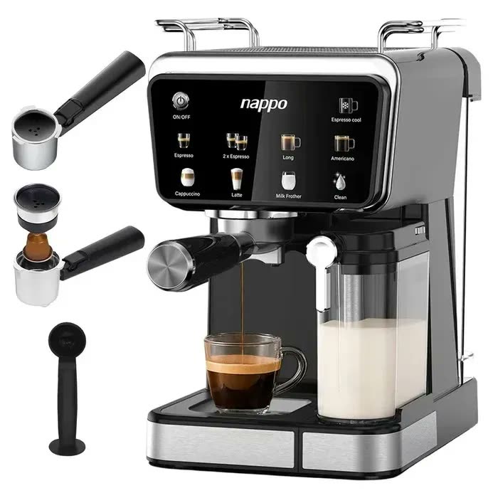 Cafeteira Nappo Expresso Nec-282 9 Em 1 Multicápsulas 1350w - Inox