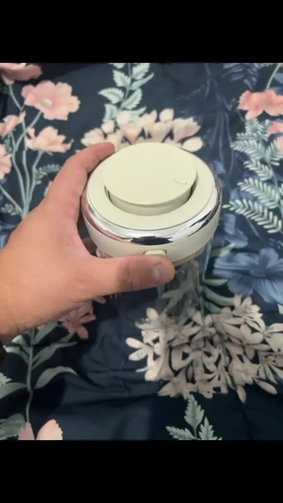 foto de Pote Hermético Com Tampa E Data Vácuo Café Condimento 1100ml Oenon Bege