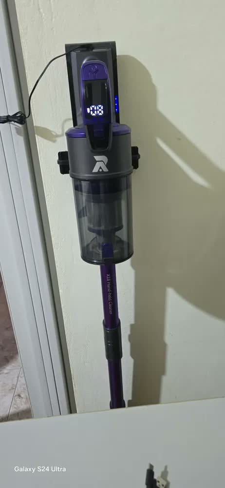 foto de Aspirador Vertical 8 Em 1 Redroad X18 Portátil Sem Fio 60kpa Lilás