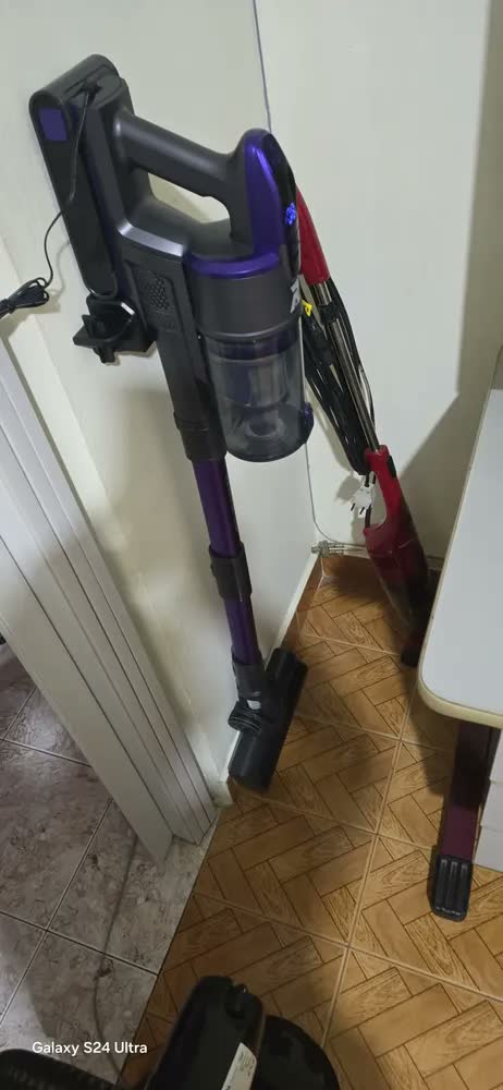 foto de Aspirador Vertical 8 Em 1 Redroad X18 Portátil Sem Fio 60kpa Lilás