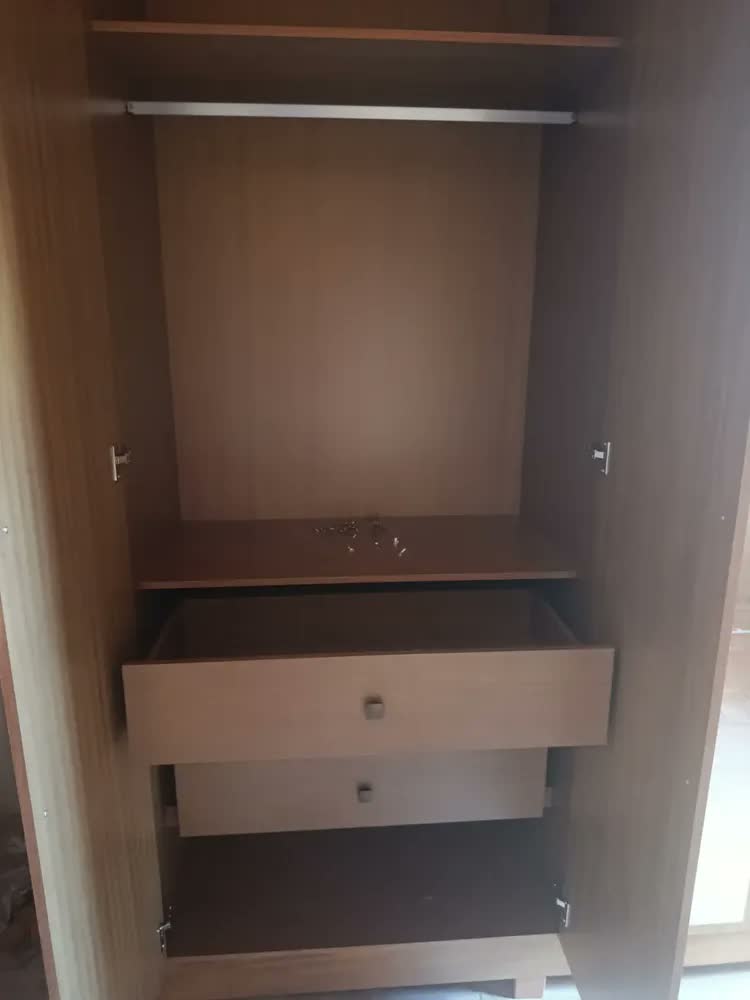 foto de Guarda-Roupa Casal Reno de MDF com 6 Portas, 6 Gavetas e Espelho