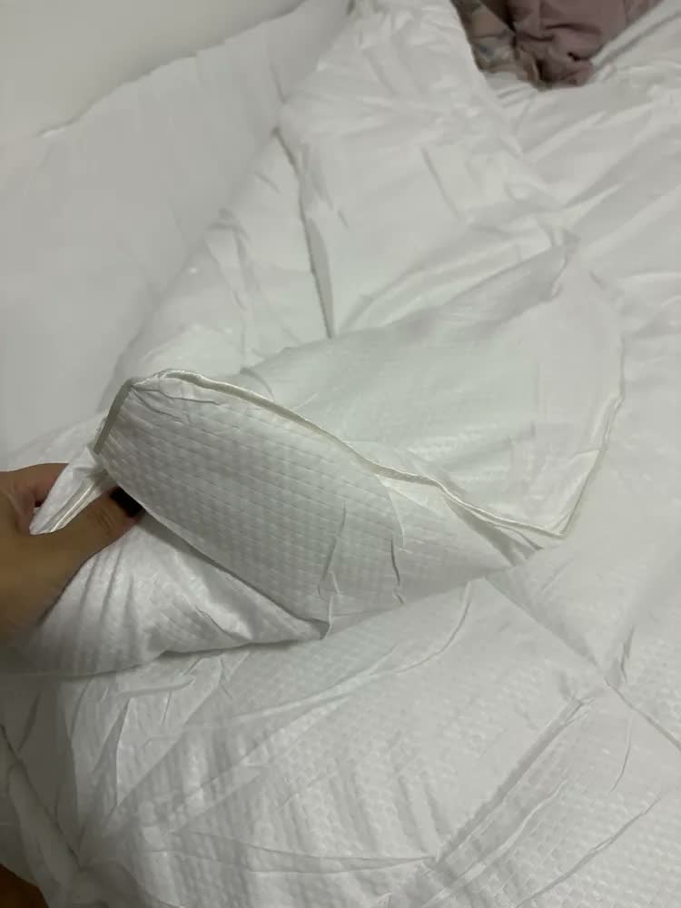 foto de Edredom 3d Térmico Casal Premium Laune Haus Grosso 400 Fios Branco 3d