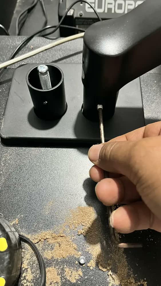 foto de Suporte Mesa Monitor Ergonômico Articulado Ajustavel Duplo