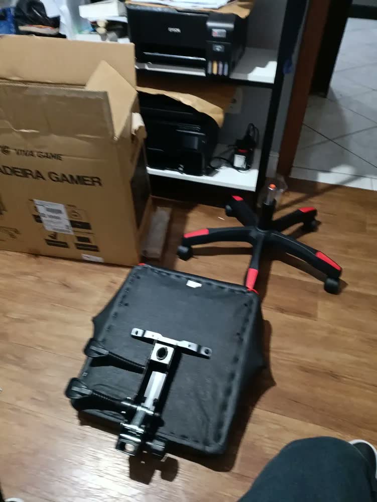 foto de Cadeira Gamer Ergonômica Vivagame Duo Premium Cores P&v Multicolorido